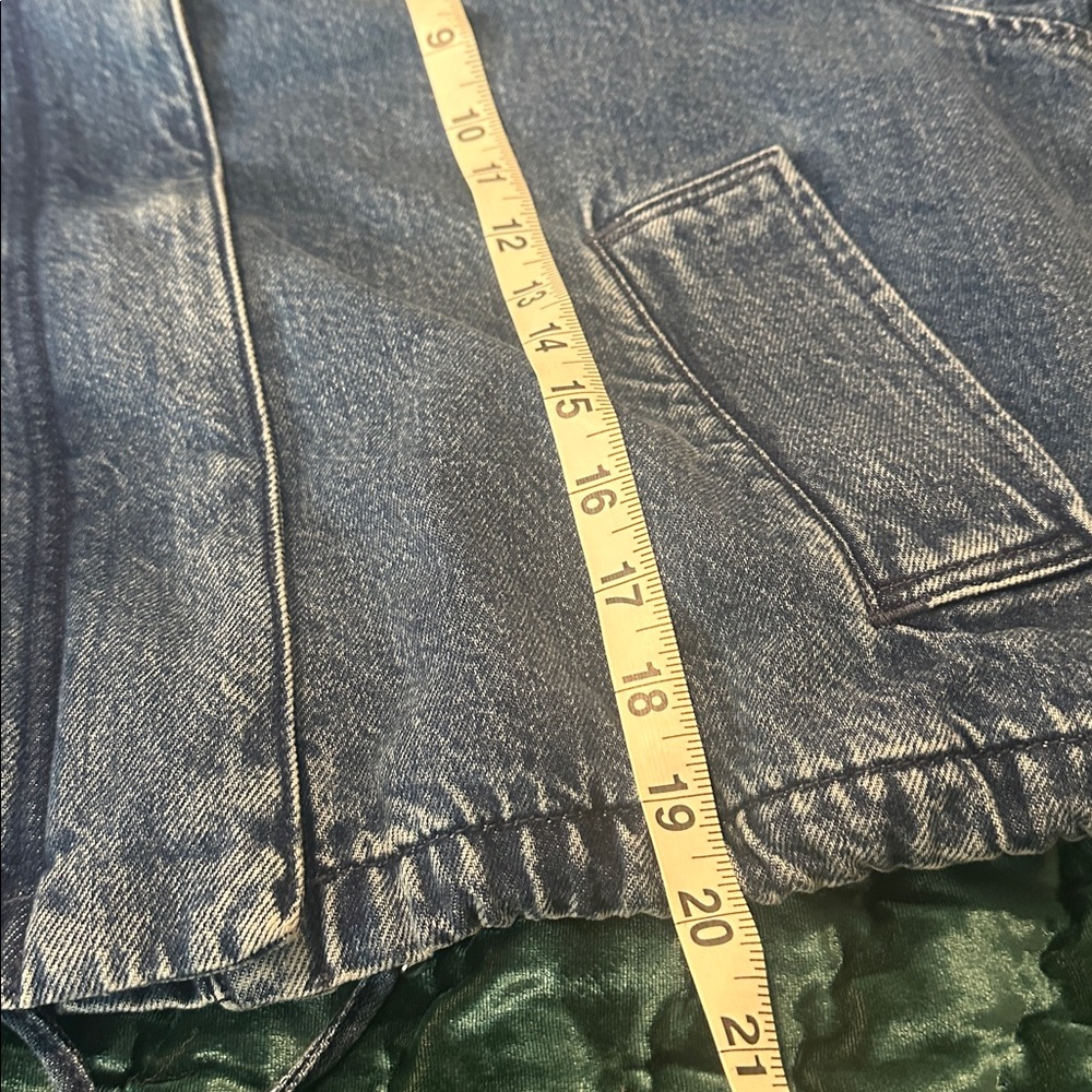 Madewell Denim Crop Field Jacket - Picture 8 of 8